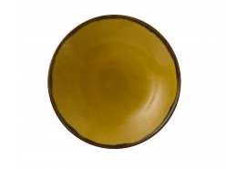 Harvest Mustard Coupe Plate